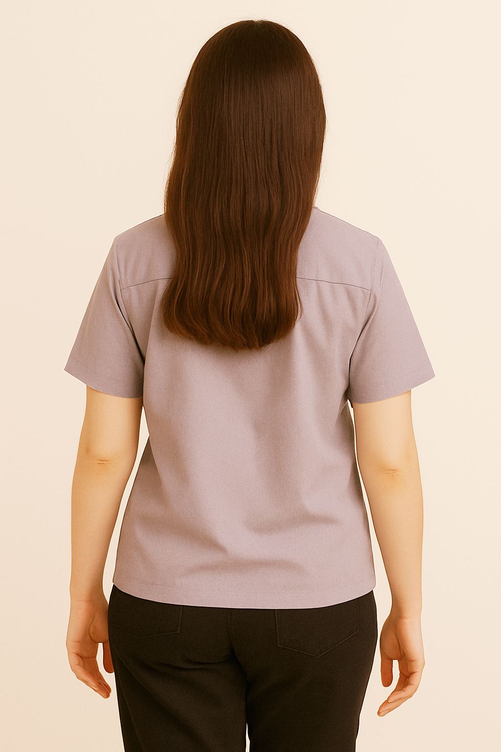 Knack Artisan Purple crop shirt for girls