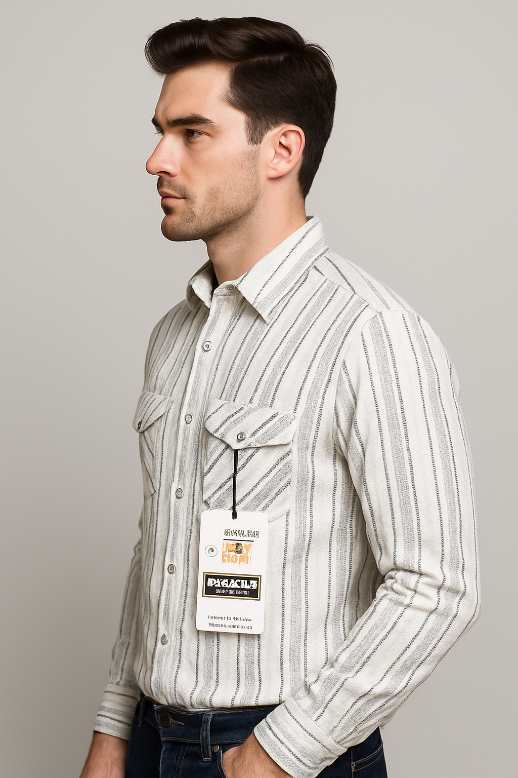 Knack Artisan full sleeve shirt for party wear